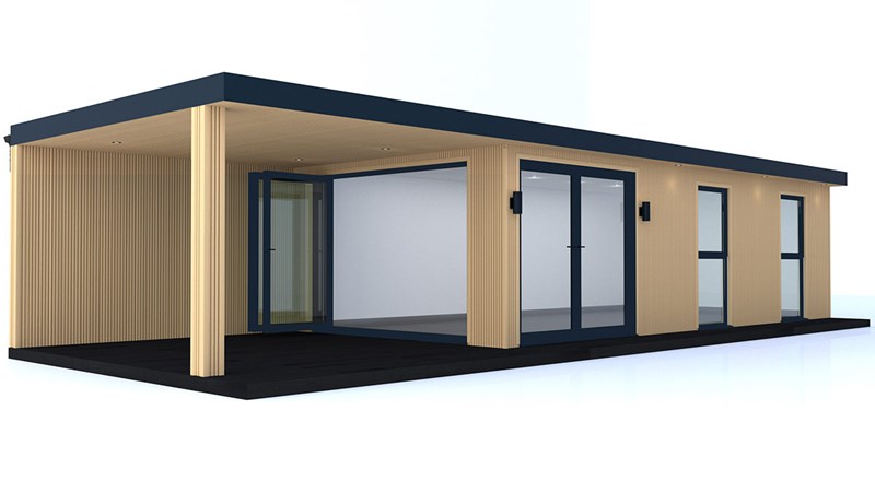 Visualisation of the new modular classroom for Copley Primary School